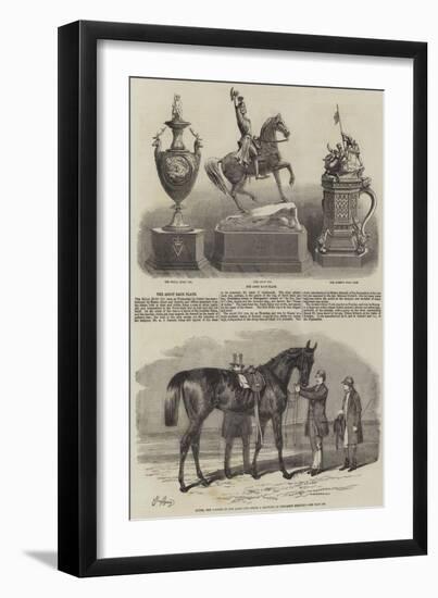 The Ascot Race Plate-Benjamin Herring-Framed Giclee Print