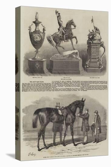The Ascot Race Plate-Benjamin Herring-Stretched Canvas