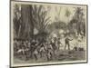 The Ashantee War, a Bush Fight-Joseph Nash-Mounted Giclee Print