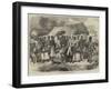 The Ashantee War, a Conference with a Native King-null-Framed Giclee Print