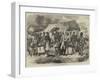 The Ashantee War, a Conference with a Native King-null-Framed Giclee Print