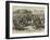 The Ashantee War, General Market, Cape Coast Castle-Arthur Hopkins-Framed Giclee Print