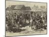 The Ashantee War, General Market, Cape Coast Castle-Arthur Hopkins-Mounted Giclee Print