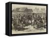 The Ashantee War, General Market, Cape Coast Castle-Arthur Hopkins-Framed Stretched Canvas