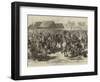 The Ashantee War, General Market, Cape Coast Castle-Arthur Hopkins-Framed Giclee Print