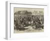 The Ashantee War, General Market, Cape Coast Castle-Arthur Hopkins-Framed Giclee Print