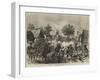 The Ashantee War, Lord Gifford and Advance Scouts Storming a Village-null-Framed Giclee Print