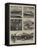 The Ashantee War, Sketches at Elmina and Coomassie-William Henry James Boot-Framed Stretched Canvas
