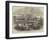 The Ashantee War, the Battle-Field of Abrakrampa-null-Framed Giclee Print