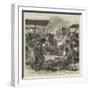 The Ashantee War, the Market-Place at Coomassie-null-Framed Giclee Print