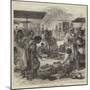 The Ashantee War, the Market-Place at Coomassie-null-Mounted Giclee Print