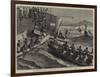 The Ashantee War, Transhipping Stores from a Troop Ship to Surf Boats Off Cape Coast Castle-null-Framed Giclee Print