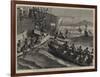 The Ashantee War, Transhipping Stores from a Troop Ship to Surf Boats Off Cape Coast Castle-null-Framed Giclee Print