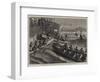 The Ashantee War, Transhipping Stores from a Troop Ship to Surf Boats Off Cape Coast Castle-null-Framed Premium Giclee Print