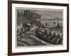 The Ashantee War, Transhipping Stores from a Troop Ship to Surf Boats Off Cape Coast Castle-null-Framed Giclee Print