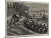 The Ashantee War, Transhipping Stores from a Troop Ship to Surf Boats Off Cape Coast Castle-null-Mounted Giclee Print