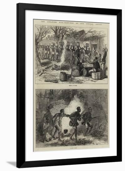 The Ashantee War-null-Framed Giclee Print