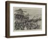 The Ashanti Expedition, Embarkation of the 2nd West India Regiment at Sierra Leone-Amedee Forestier-Framed Giclee Print