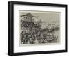 The Ashanti Expedition, Embarkation of the 2nd West India Regiment at Sierra Leone-Amedee Forestier-Framed Giclee Print