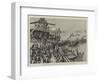 The Ashanti Expedition, Embarkation of the 2nd West India Regiment at Sierra Leone-Amedee Forestier-Framed Giclee Print