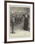 The Ashanti Expedition, Inspection of the Scots Guards Detachment by the Queen-Henry Marriott Paget-Framed Giclee Print