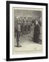 The Ashanti Expedition, Inspection of the Scots Guards Detachment by the Queen-Henry Marriott Paget-Framed Giclee Print