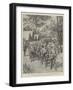 The Ashanti Expedition, King Prempeh's Guard, Men of the West Yorkshire Regiment-Amedee Forestier-Framed Giclee Print