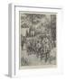 The Ashanti Expedition, King Prempeh's Guard, Men of the West Yorkshire Regiment-Amedee Forestier-Framed Giclee Print