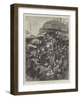 The Ashanti Expedition, King Prempeh's Last State Reception-Henry Charles Seppings Wright-Framed Giclee Print