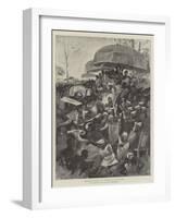 The Ashanti Expedition, King Prempeh's Last State Reception-Henry Charles Seppings Wright-Framed Giclee Print