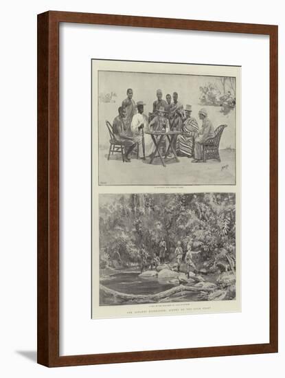 The Ashanti Expedition, Scenes on the Gold Coast-Henry Marriott Paget-Framed Giclee Print