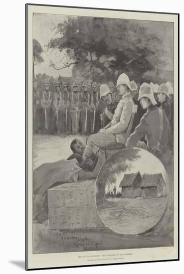 The Ashanti Expedition, the Submission of King Prempeh-Henry Charles Seppings Wright-Mounted Giclee Print