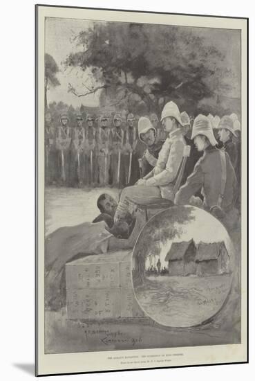 The Ashanti Expedition, the Submission of King Prempeh-Henry Charles Seppings Wright-Mounted Giclee Print