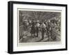 The Ashanti Expedition, Vaccination Parade on Board the Steamer Bathurst before Leaving Liverpool-Charles Joseph Staniland-Framed Giclee Print