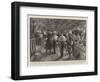 The Ashanti Expedition, Vaccination Parade on Board the Steamer Bathurst before Leaving Liverpool-Charles Joseph Staniland-Framed Giclee Print