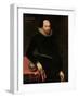 The Ashbourne Portrait of Shakespeare, 16th Century-Cornelius Ketel-Framed Premium Giclee Print