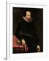 The Ashbourne Portrait of Shakespeare, 16th Century-Cornelius Ketel-Framed Giclee Print