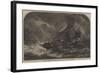 The Asia Dismasted by a Waterspout, on Her Passage from Port Phillip to Bombay-Samuel Read-Framed Giclee Print