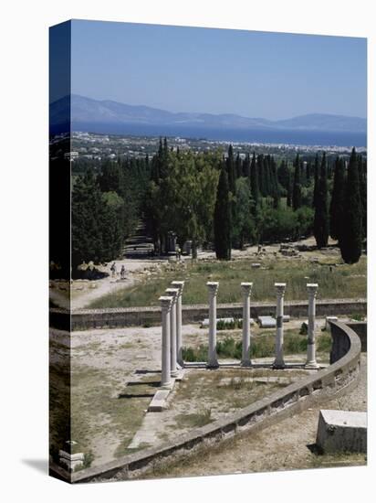 The Asklepieion, Kos, Dodecanese Islands, Greece-Michael Jenner-Stretched Canvas