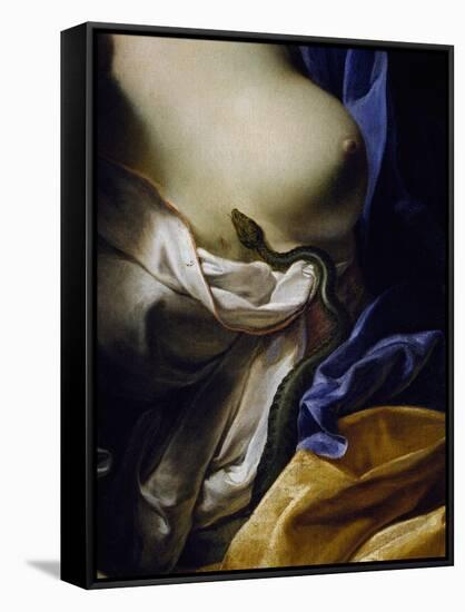 The Asp, Detail from the Death of Cleopatra-Antoine Rivalz-Framed Stretched Canvas