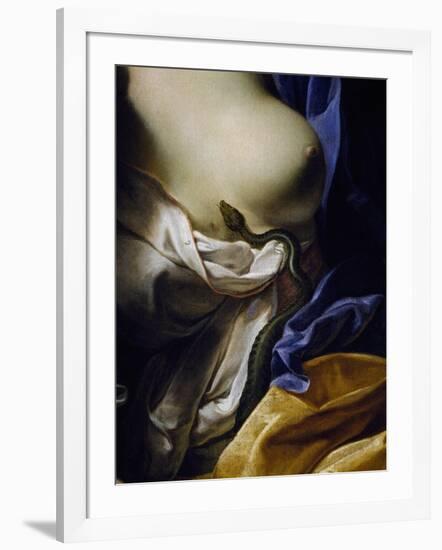 The Asp, Detail from the Death of Cleopatra-Antoine Rivalz-Framed Giclee Print