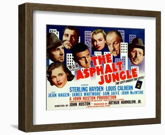 The Asphalt Jungle, 1950, Directed by John Huston-null-Framed Giclee Print