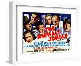 The Asphalt Jungle, 1950, Directed by John Huston-null-Framed Giclee Print