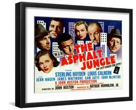 The Asphalt Jungle, 1950, Directed by John Huston-null-Framed Giclee Print