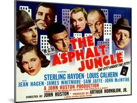 The Asphalt Jungle, 1950, Directed by John Huston-null-Mounted Giclee Print