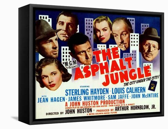 The Asphalt Jungle, 1950, Directed by John Huston-null-Framed Stretched Canvas