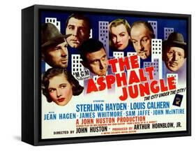 The Asphalt Jungle, 1950, Directed by John Huston-null-Framed Stretched Canvas