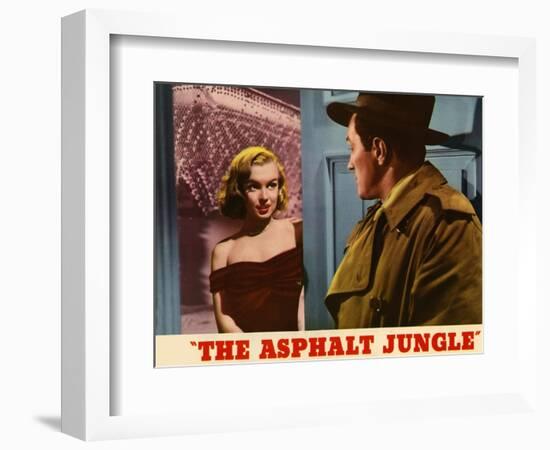 The Asphalt Jungle, 1950-null-Framed Art Print