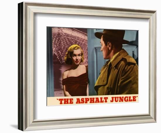 The Asphalt Jungle, 1950-null-Framed Art Print