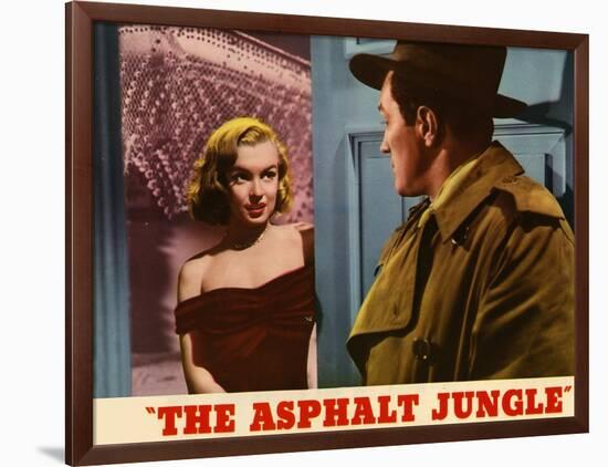 The Asphalt Jungle, 1950-null-Framed Art Print